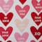 DII® 72" Conversation Hearts Print Table Runner